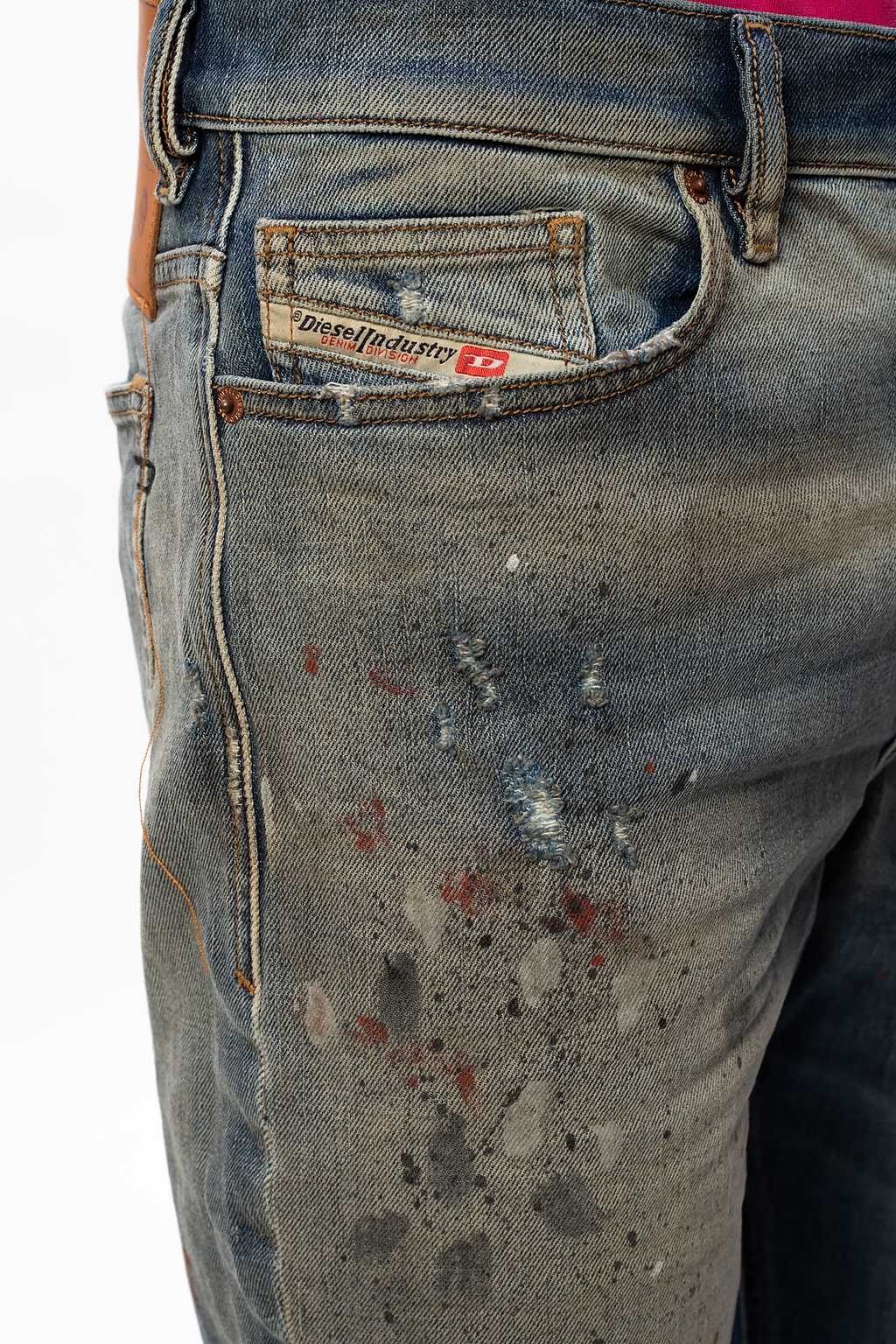 Diesel 2024 torn jeans